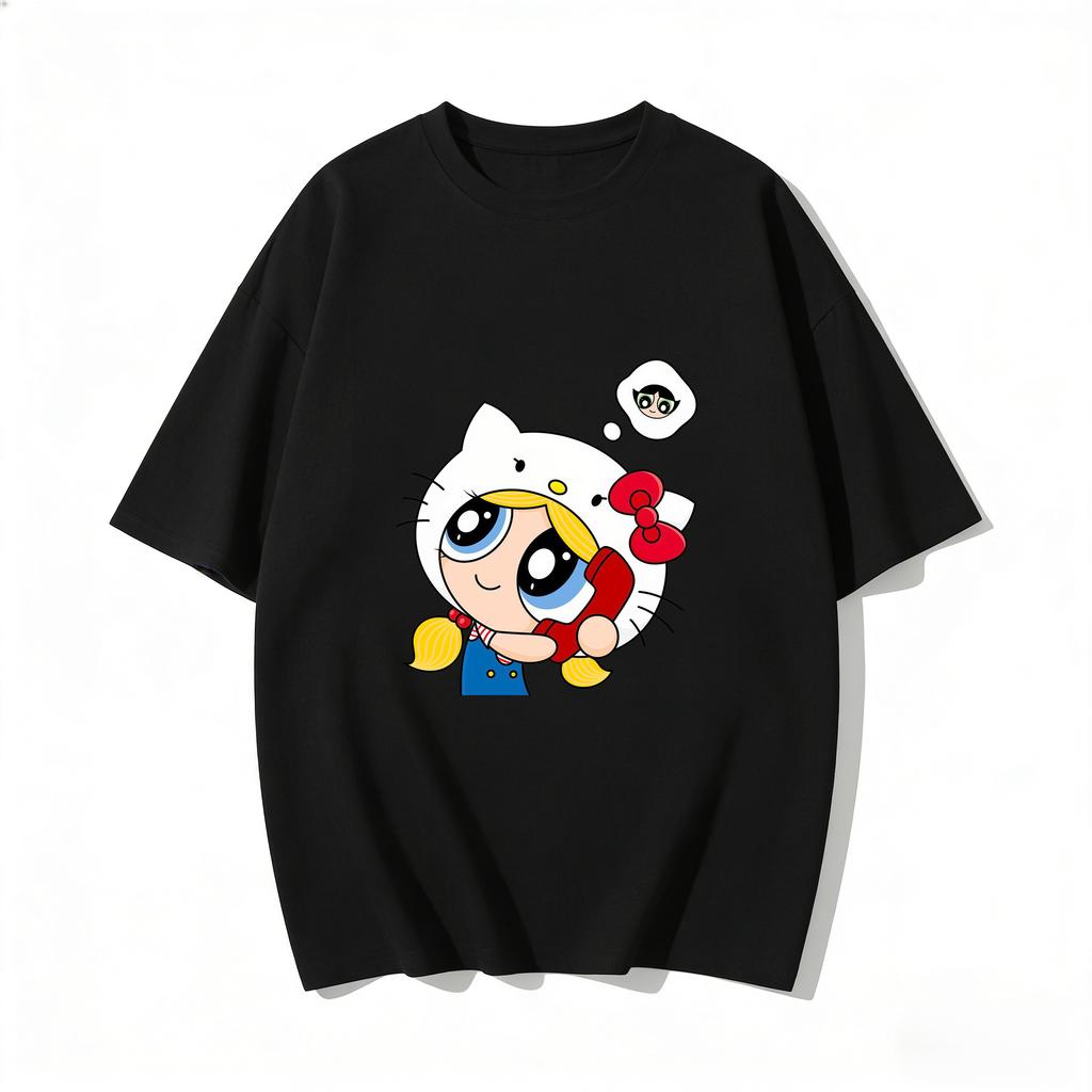 2026 Girls Super Powerful Blouse Training Streetwear Tshirts Womens Tee Highquality Fitness Family Matching Outfits Summer Top