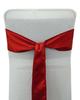 Darling Souvenir Pack Of 75 Satin Chair Sashes Bow Sash For Wedding & Events Supplies Party Decoration Chair Cover Sash - Colors