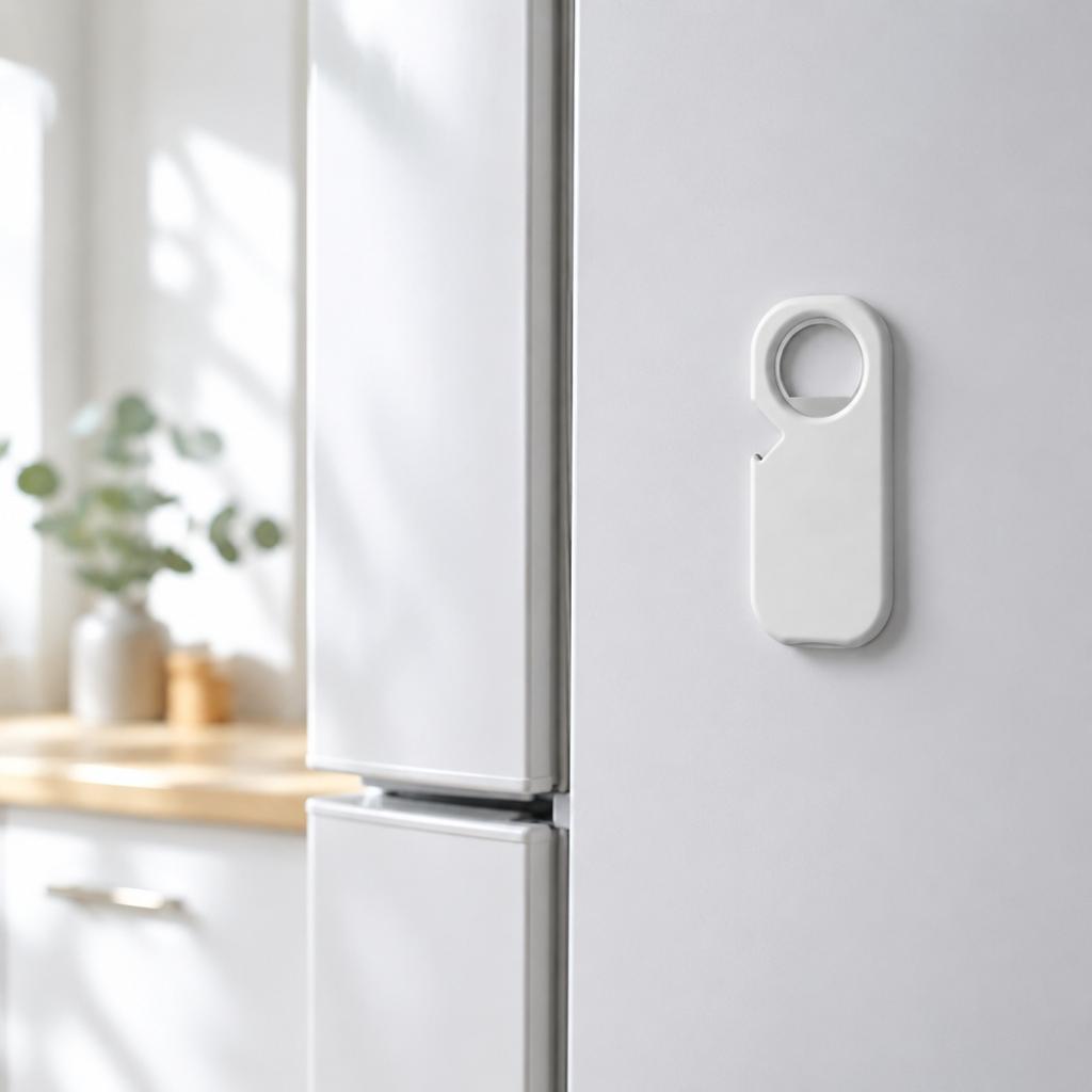 Multifunctional Bottle Opener Magnetic Refrigerator Magnet Stainless Steel Can Opener Easy Pull Tab Lid Opener Household Tool