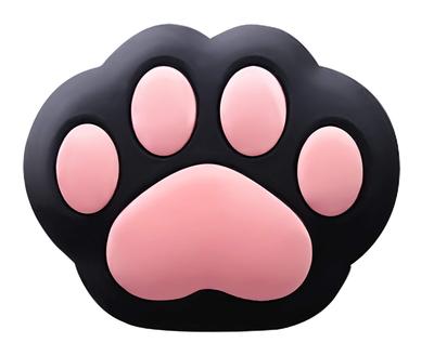 MEIHO Paw Print Mask Mask Holder Hook, Black,