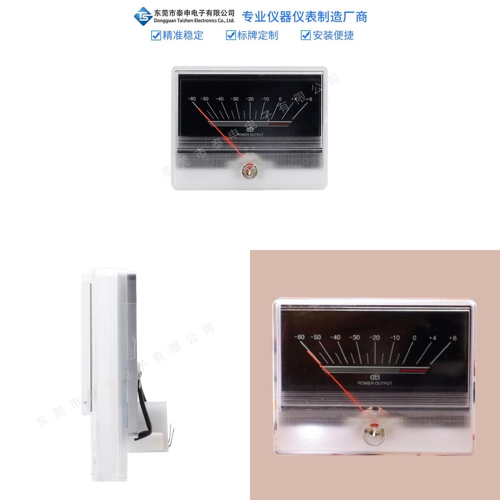 Tn90 High Precision Audio Level Meter With Backlight For Amplifiers And Sound Systems