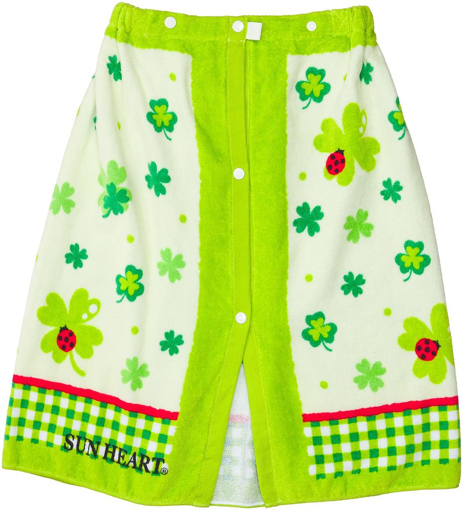 Marushin 60cm Lange Rolle SUN HEART Skizze 0105017200 Handtuch, Klee,