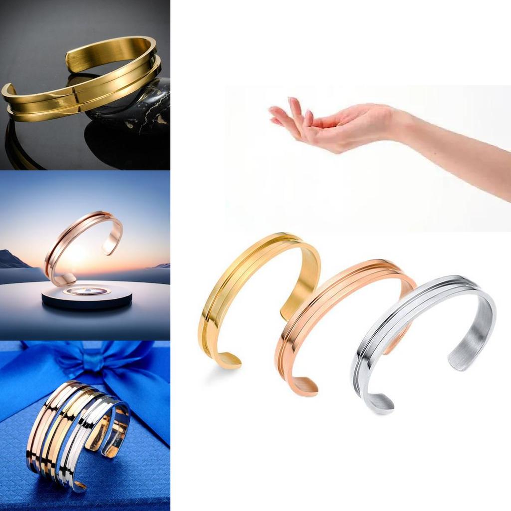 Original Design Alloy Hair Bracelet With Gold Silver Rose Gold Plated Finish