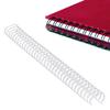 50 Packs Double   Wire Binding Spines   Paper Size 180 Sheets Capacity 3Celsius4in Diameter Wire Binding Rings for  