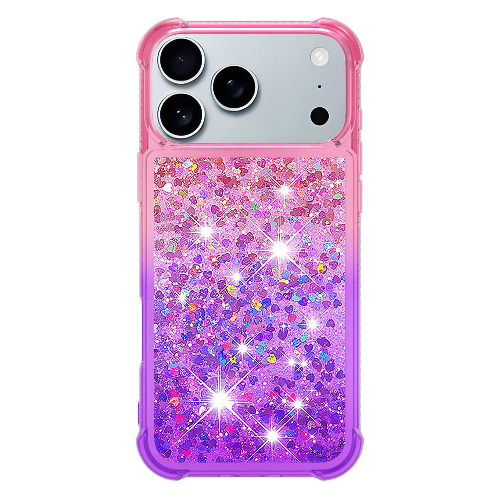 

Quicksand Case for Apple iphone 17 Air Glitter Flash Gradient Case for iPhone 17 Pro Max iphone17 Air Phone Cover Fundas Coque For iPhone17 Pro Max
