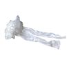 Japanese Fishnet Over the Calf Long Socks for Women Girls Sweet Hollowed Out Flower Mesh Ruffle Lace Trim Knee Stockings