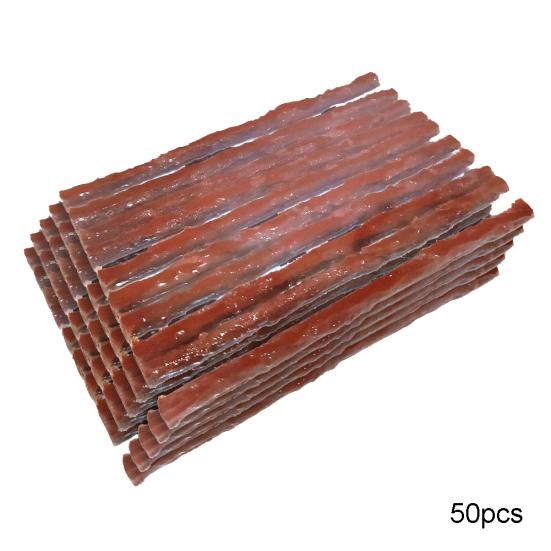 

DYS авто мотоцикл бескамерные шины ремонт прокола колеса резиновая уплотнительная лента 50pcs коричневый