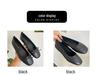 Women's Soft Leather Bowknot Ballet Flats – Comfortable, Lightweight, Four Seasons, with Small Square Toe and Soft Sole.