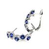 Lindon Mode Kupferlegierung Zirkon Schmuck Tropfenohrringe für Frauen Hochzeit Party Geschenke