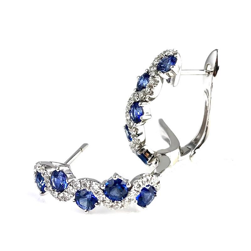 Lindon Mode Kupferlegierung Zirkon Schmuck Tropfenohrringe für Frauen Hochzeit Party Geschenke
