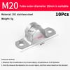 Morsetto a U in Acciaio Inossidabile con Sella Metallica Morsetto per Tubo Tubo Morsetto a U per Conduit Applicazioni Heavy Duty