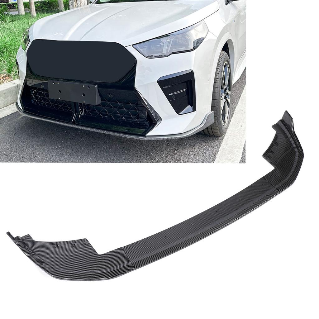 Front Bumper Lip Spoiler 3 Parts Improved Stability Enhanced Aesthetics ABS for X2   M Sport 2023 Onwards