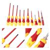 10PCS Multifunction Electrician Insulated Screwdriver Slot Cross Screwdriver Repair Tools