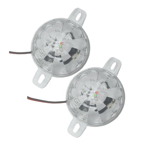 LED Chassis Lights 9-36V Waterproof Watermelon Lights Multi-Color Motorcycle Underbody Lights Flashing Atmosphere Warning Lights for Cars Trucks ATVs