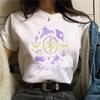 Womens Katseye Print Casual T Shirt Gothic Y2k Tshirt Women Korean Style Graphic Tee Tops Crew Neck Short Sleeve Tshirt Clothes
