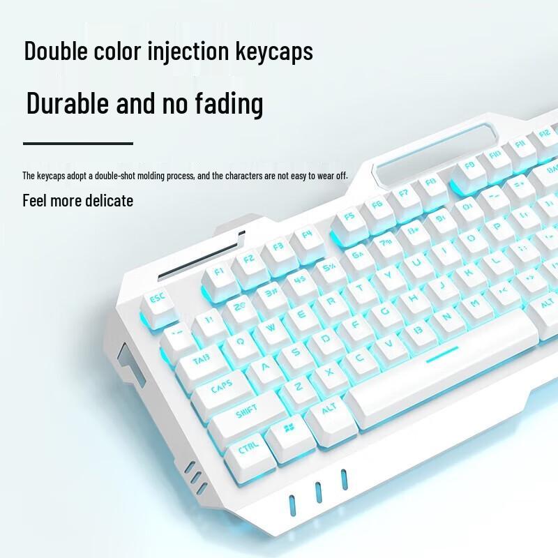 GX810 White Wireless Gaming Keyboard & Mouse Combo
