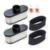 Air and oil filter set compatible with For Kawasaki FR651V FR691V FR730V engines for reliable engine protection