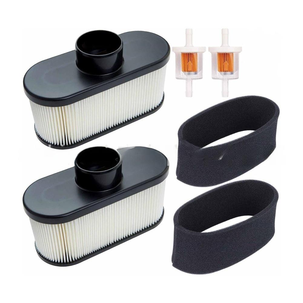 Air and oil filter set compatible with For Kawasaki FR651V FR691V FR730V engines for reliable engine protection