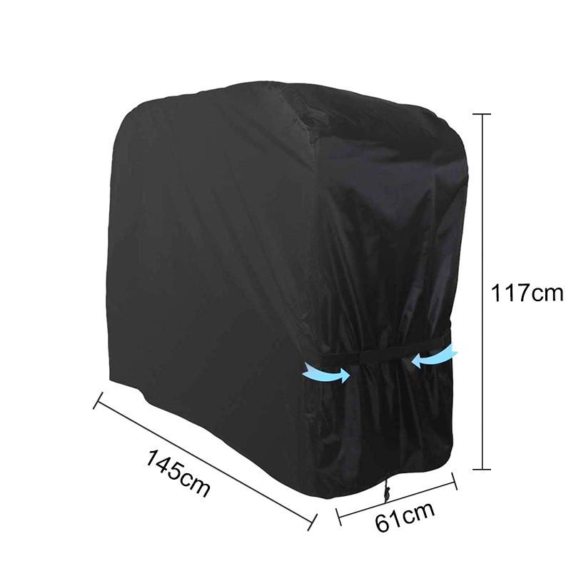BBQ Grill Cover Barbeque Waterproof Anti-Dust Weber Heavy Duty Charbroil Outdoor BBQ Cover Rain Protective Barbecue Cover 3 Size