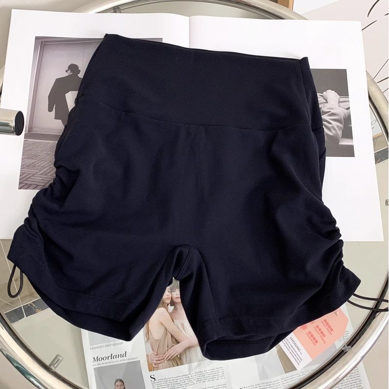 

Lu Same Style Nude Feel Spring/Summer Sports Vest Women s Breathable Yoga Intimates Running Gather Shockproof Sports Bra Beauty Back L (57.50 kg-62.50 kg Black [NUF fabric/Peach Hip]]