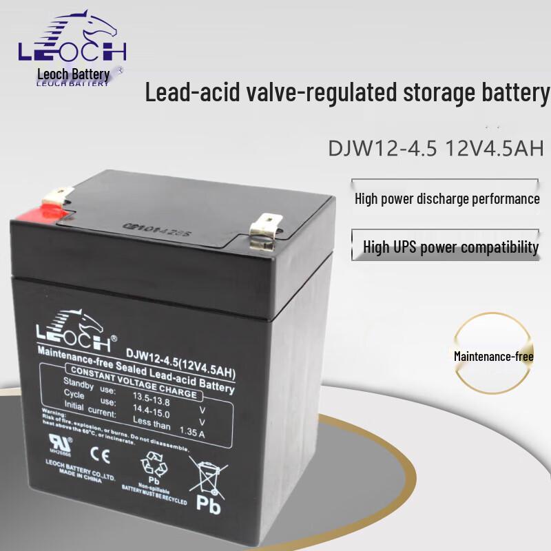 Leoch Maintenance-Free Lead-Acid Battery 12V