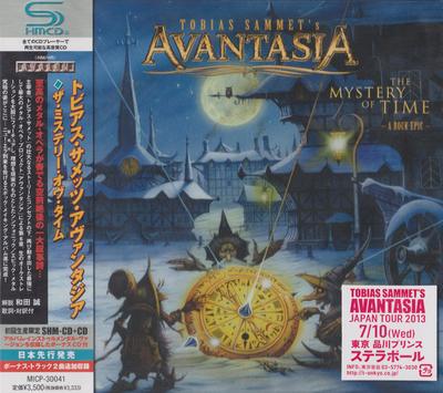 CD TOBIAS SAMMET'S AVANTASIA - The Mystery Of Time (Ein Rock-Epos) MICP30041 Avalon 2013 Japan Rock Gebraucht