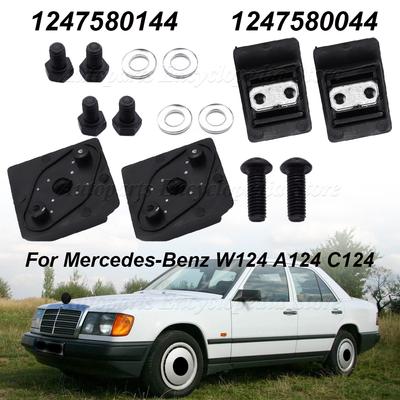 For Mercedes-Benz W124 A124 C124 S124 1247580144 Auto Parts 4PCS Car Rear Trunk Stop Buffers A1247580044