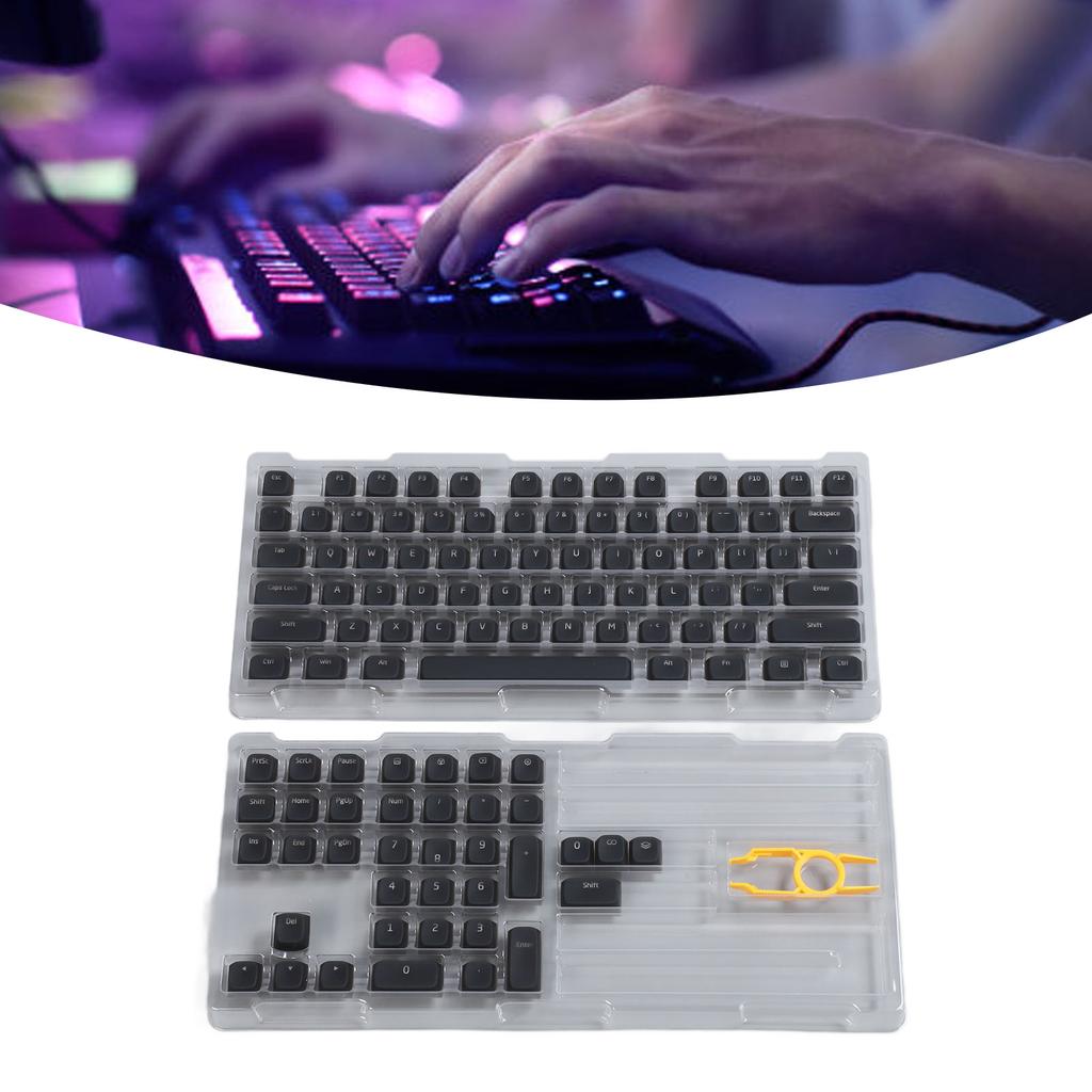 113 Keys P Keycaps Professional Original Height Mechanical Keyboard Keycaps for 61 64 68 72 82 84 87 104 108 Keys Mechanical Keyboard