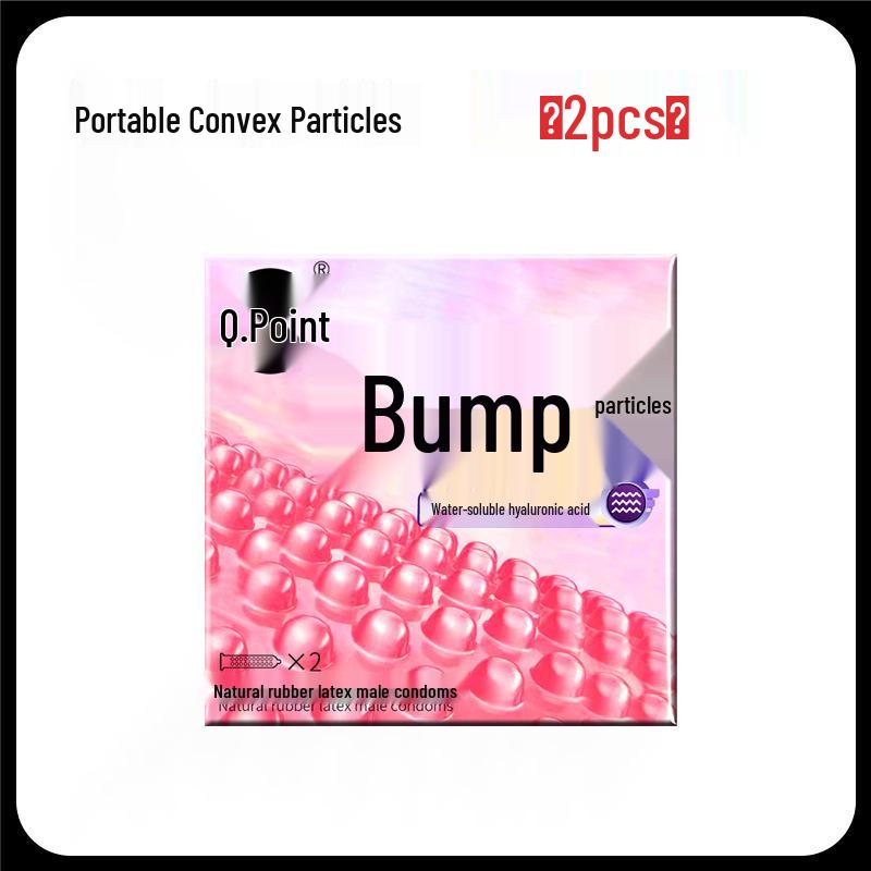 Q Point Ultra-Thin 001 Condoms: Lubricated, Spermicide-Free, for Men & Women, Enhanced Feel & Safety