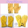 Sheep Leather Welding Gloves With Heat Resistance For Outdoor Labor And Safety