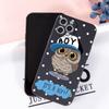 Cute Cartoon Owl Phone Case For iPhone 12 11 Pro Max XR X XS 7 8 Plus 13 SE20 Fundas Girls Gift Soft Silicone Matte Cover Coque