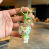 Cartoon Kuromi Electroplated Fantasy Keychain Bag Pendant Trinket Doll Exquisite Girl Cute Keychain