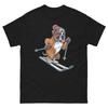 Skiing Boxer Dog Unisex Classic Tee