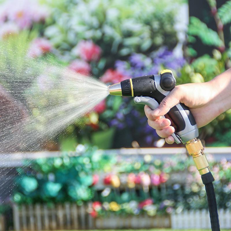 High-Pressure Rubberized Water Gun for Cleaning, Watering, and Car Wash