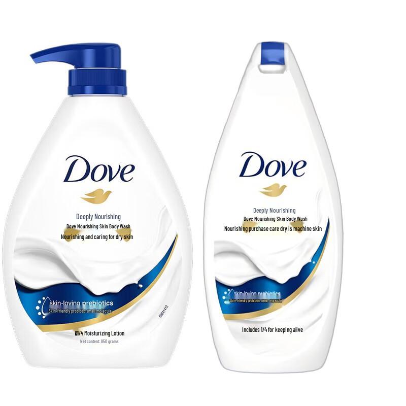 Dove Deeply Nourishing Body Wash 850g + 200g Pack