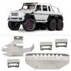 5pcs Stainless Steel Chassis Armors Protection Skid Plate Fits for Traxxas TRX-6 G63 6-Wheels RC Car