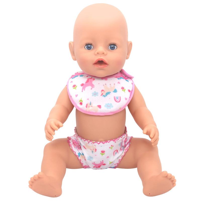 Doll Clothes Underwear Our Generation For 18 Inch Doll&Baby Doll Clothes 43Cm Baby Doll Clothes Christmas Doll Diapers