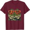 Florida Alligator Wearing Retro Style Sunglasses Unisex T-Shirt