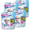 Attack Antibacterial EX Easy Drying Refill 2260g X 4 [Case Sale] [Large Capacity]