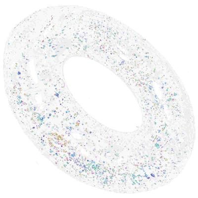 Pailletten Schwimmen Ring Aufblasbare Schwimmen Schwimmen Glitter Pool Rohr Kunststoff Pailletten