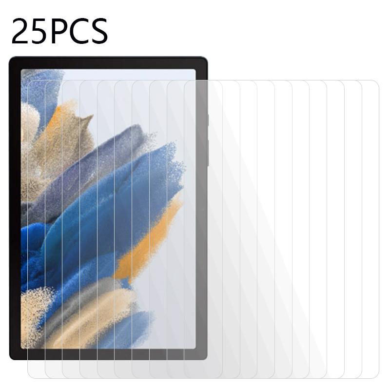 Bulk Purchasing 25Pcs For Samsung Galaxy Tab A9 Tempered Glass Crystal Clear Tablet Screen Protector Anti-Scratch Film