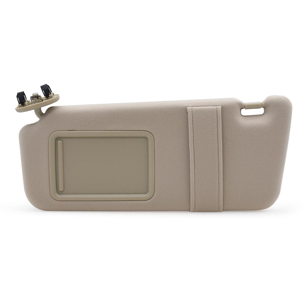 Sun Visor Without Light for Toyota Camry 2007 2008 2009 2010 2011 74310-06750-E0 74320-06780-B0 Driver Passenge Side