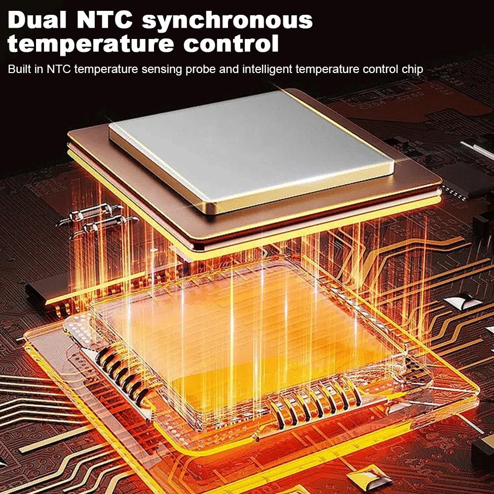 Foldable Food Warmer Plate Fast Heating Food Electric Warming Tray with Adjustable Temperature Control Keeps Food Hot Constant