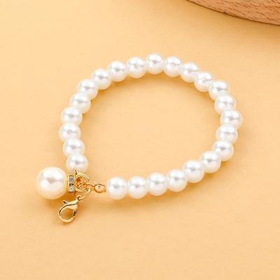 Cadenas de perlas, llavero colgante con taladro, accesorios para bolso, accesorios para coche, funda para auriculares, decoración, creatividad.