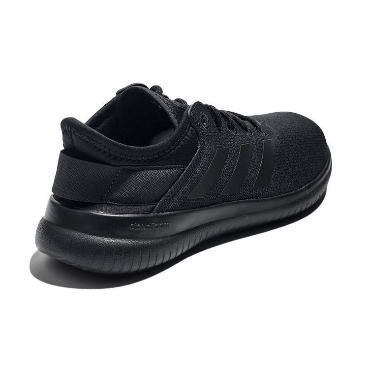 Adidas Neo Cf Qtflex Comfortable Mesh Fabric Non-Slip Low-Top Marathon Running Shoes Women Sneaker Black B43757