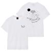 OKSTAR Spaceship Whale Short Sleeve T-Shirt (Type C)