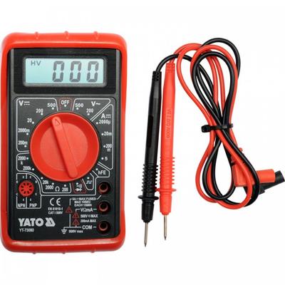 Měřicí přístroje pro elektrotechniku – Multimetry