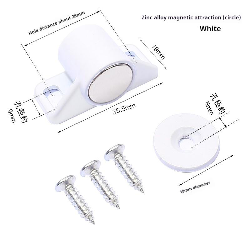 

Магнитный фиксатор двери шкафа Магнитный фиксатор двери мебели эффект сильных магнитов дверной супер мощный неодимовый магнит защелка белый