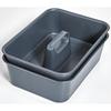TRUSCO Soft Tote Tray Dark Gray KTLPE-DG
