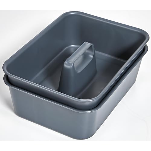 TRUSCO Soft Tote Tray Dark Gray KTLPE-DG